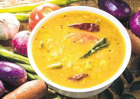 உயிர் வளர்த்தேனே 40: சமச்சீர் சாம்பார்