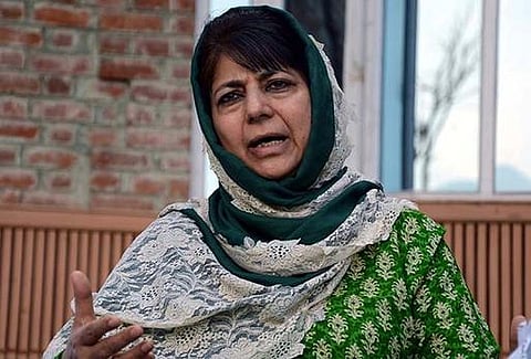 பேச்சுவார்த்தை மூலமே காஷ்மீர் பிரச்சினைக்கு தீர்வு﻿: சட்டப்பேரவையில் முதல்வர் மெகபூபா முப்தி வலியுறுத்தல்﻿