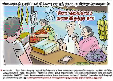 ’சீனா’ வெங்காயம்!