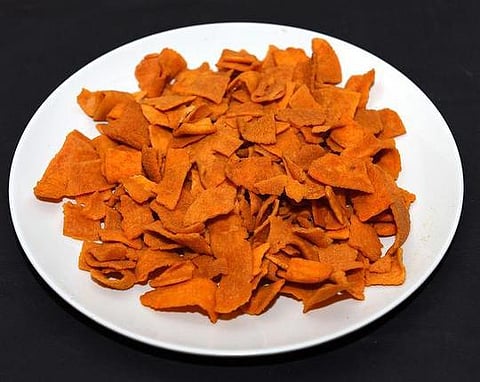 மாலையை ருசிகரமாக்கும் சிற்றுண்டிகள்: சேனை ரிப்பன் முறுக்கு