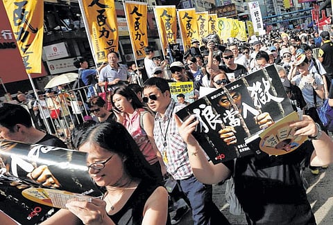 ஹாங்காங் மக்களுக்கு சீன அதிபர் எச்சரிக்கை