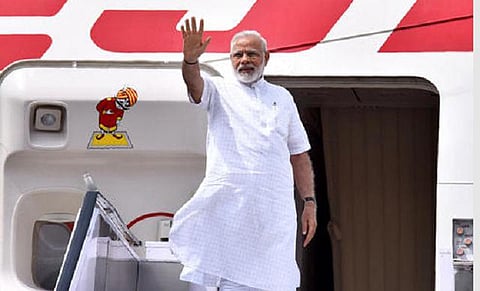 இஸ்ரேல் புறப்பட்டு சென்றார் மோடி