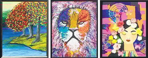 சிலிர்க்கும் சிங்கம்… பறக்கும் குதிரை!