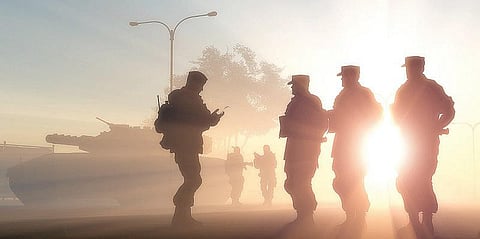 இரண்டரை போர் முனைகளில் முற்றுகை!﻿