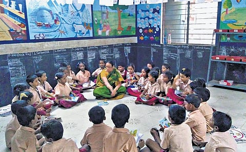 தரமான கல்வி; நவீன வசதிகளுடன் பயிற்றுவிப்பு: நாகை மாவட்டத்தில் முன்னோடியாக திகழும் காடம்பாடி நகராட்சி நடுநிலைப் பள்ளி