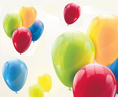 பறக்கும் பலூன்கள்!
