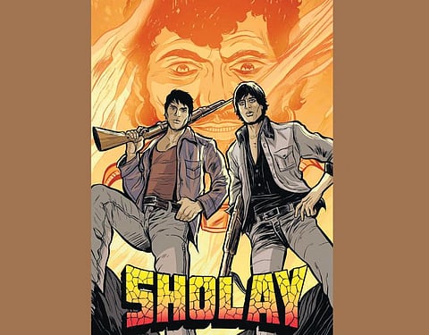 கிராஃபிக் நாவல்: கிராஃபிக்கிலும் ஹிட் அடிக்கும் ‘ஷோலே’