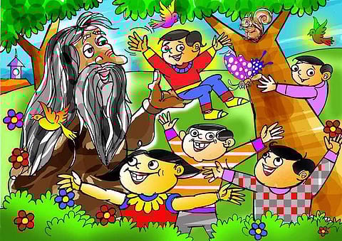 ஆஸ்கர் வைல்ட் கதை: சுயநல பூதம்