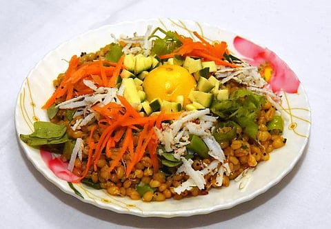 நவராத்திரி நல்விருந்து!- கோதுமைச் சுண்டல்