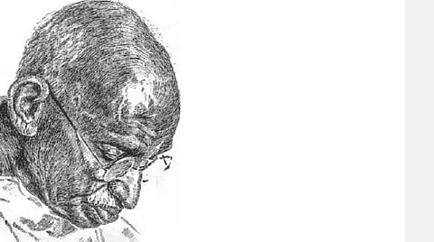 மூழ்குபவரைக் காப்பாற்றினாரா, அவரின் சட்டையைக் காப்பாற்றினாரா காந்தி?