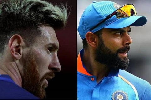 சந்தை மதிப்பில் மெஸ்ஸியை பின்னுக்கு தள்ளிய கோலி