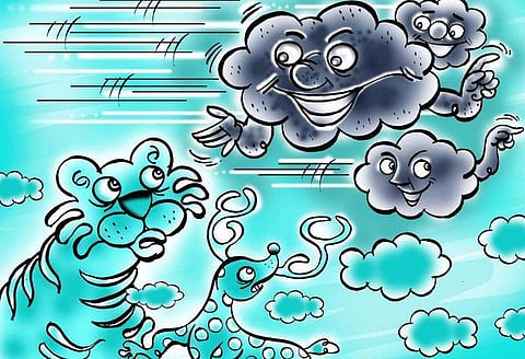 கதை: புலி மேகமும் மான் மேகமும்
