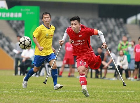 தன்னம்பிக்கை நாயகன்: ‘ஒரு கால்’ பந்தாட்டக்காரனின் கதை!