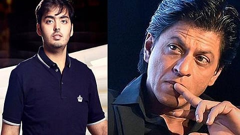 "என் சம்பளத்தைக் கூறினால் நீங்கள் சங்கடமாக உணர்வீர்கள்": ஷாருக்கானுக்கு அம்பானி மகன் பதில்