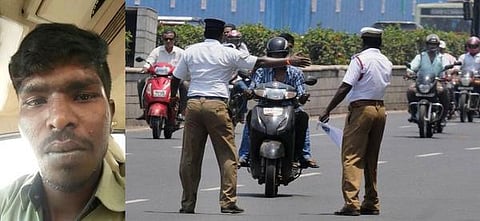 சென்னை தரமணியில் தீக்குளித்த கார் ஓட்டுநர் மணிகண்டன் மரணம்