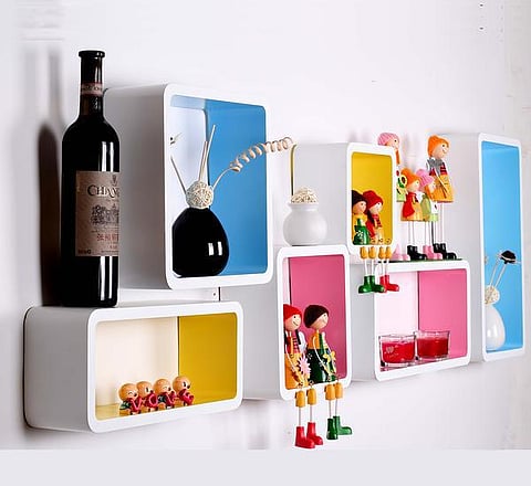 புதுமையான அலமாரிகள்