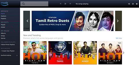 பாடல் ஸ்ட்ரீமிங்கிலும் நுழைந்தது அமேசான்: ப்ரைம் சந்தாதாரர்களுக்கு இலவசம்