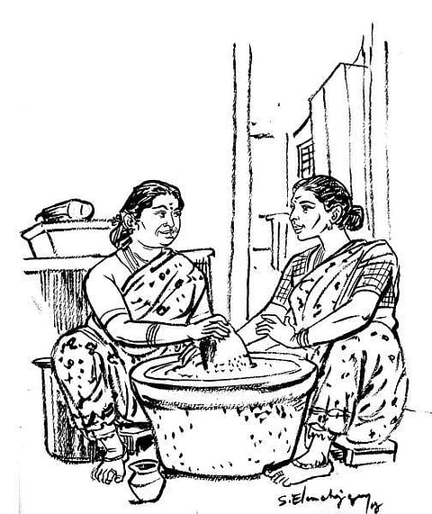 காற்றில் கரையாத நினைவுகள்: கைக்கும் வாய்க்கும்!