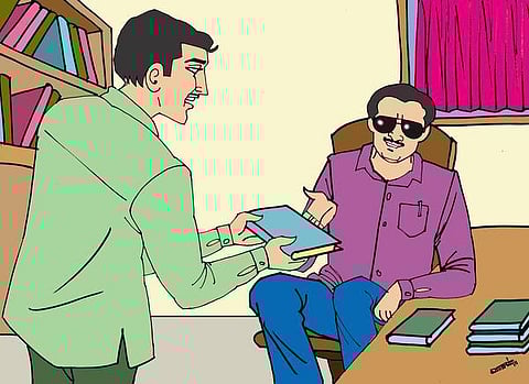 குரு - சிஷ்யன்: அன்பானவர், அசராதவர்!