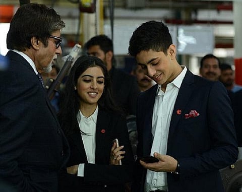 அமிதாப் பச்சன் பேரன் இயக்கிய குறும்படம்