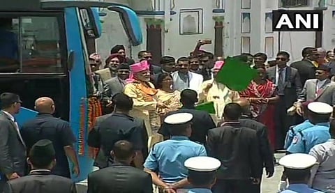 நேபாளத்தில் பிரதமர் மோடி: அயோத்தி பேருந்து சேவை தொடக்கம்