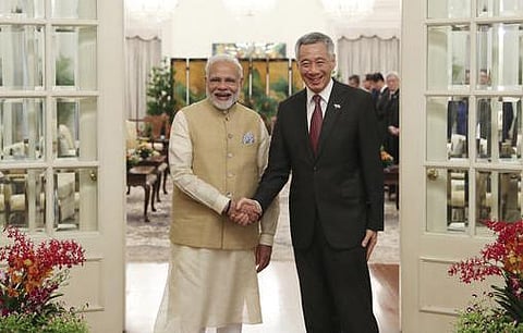 இந்தியா- சிங்கப்பூர் இடையே ஒப்பந்தம்