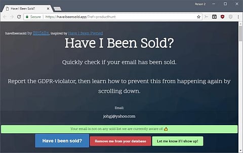 இளமை .நெட்: மின்னஞ்சல் விற்பனையைத் தடுக்கும் வழி!