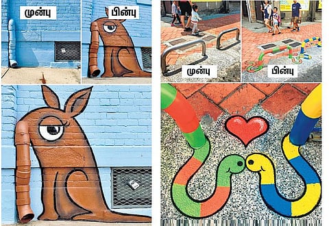 வீதியிலும் கலை வண்ணம்