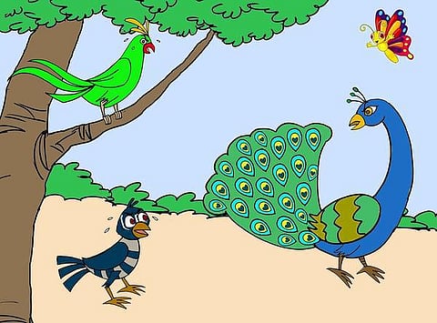 கதை: சிங்கம் சொன்ன தீர்ப்பு