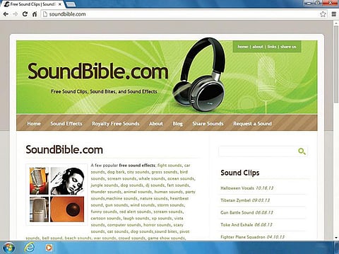 தளம் புதிது: ஒலிக் கோப்புகளுக்கான தளம்