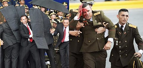 வெனிசுலா அதிபர் மீது கொலை முயற்சி: 6 பேர் கைது