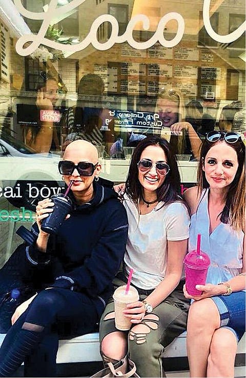 நட்பை உணர வைத்த நண்பர்கள்﻿: ﻿சோனாலி பிந்த்ரே நெகிழ்ச்சி﻿