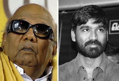 வஞ்சிக்கப்பட்ட தமிழனை தங்கமாக மாற்றிய கலைச்சூரியனே: தனுஷ் புகழாஞ்சலி