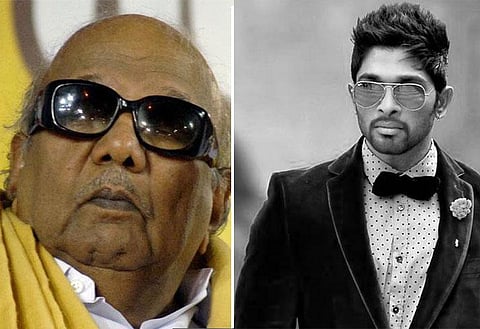 தமிழக அரசியலின் பீஷ்மர், பிதாமகர் கருணாநிதி: அல்லு அர்ஜுன் புகழாஞ்சலி