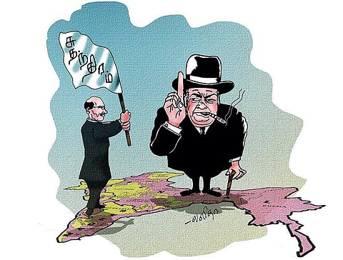 இடம் பொருள் மனிதர் விலங்கு: இந்தியாவுக்கு சுதந்திரம் கொடுத்தவர் யார்?