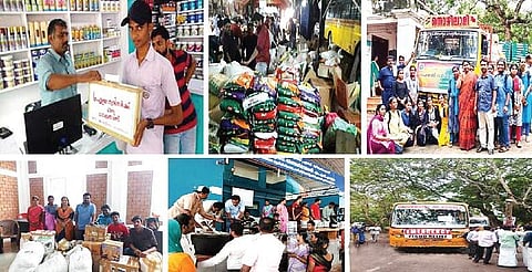 உதவ நீளும் இளம் கரங்கள்