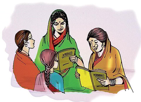 இடம் பொருள் மனிதர் விலங்கு: முதல் மாணவி, முதல் ஆசிரியர்