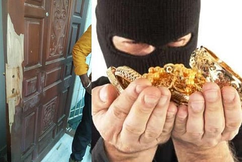 குழந்தையின் காதுகுத்து விழாவுக்கு சென்ற தொழிலதிபர் வீட்டின் பூட்டை உடைத்து 30 சவரன் நகை, பணம் திருட்டு