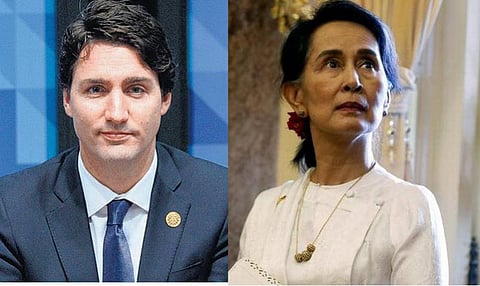 ரோஹிங்கியா விவகாரம்: சூச்சியின் கவுரவ குடியுரிமைப் பட்டத்தை திரும்பப் பெற்ற கனடா