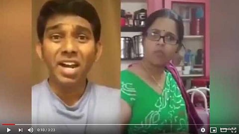 கீத கோவிந்தம் பாடலும் காலை டிபனுக்கான கச்சேரியும்!- வைரலாகும் வீடியோ