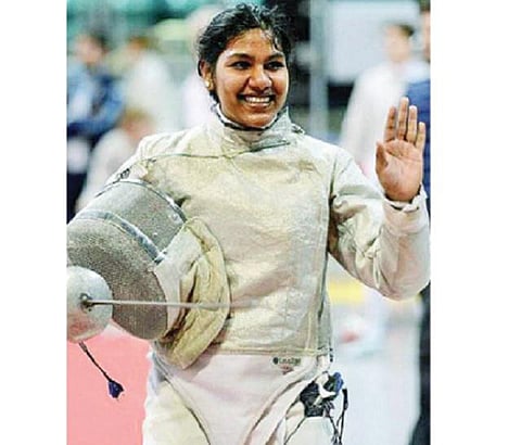 வாள்வீச்சு போட்டி: பவானிக்கு﻿ தங்கம்﻿