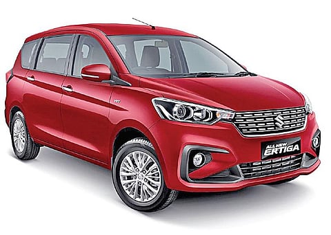 பத்து வகைகளில் பட்டையைக் கிளப்பும் 
புதிய மாருதி எர்டிகா