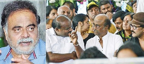 மறைந்த நடிகர் அம்பரீஷ் உடலுக்கு தலைவர்கள் அஞ்சலி﻿