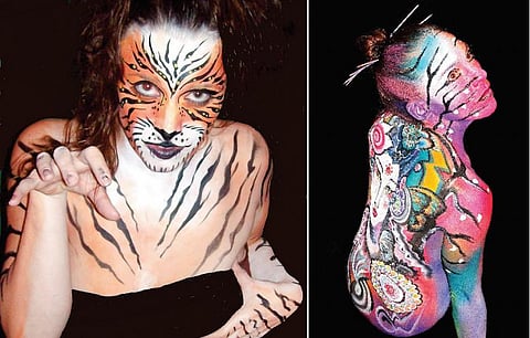 ஓவியக் கூடமாகும் உடல்!