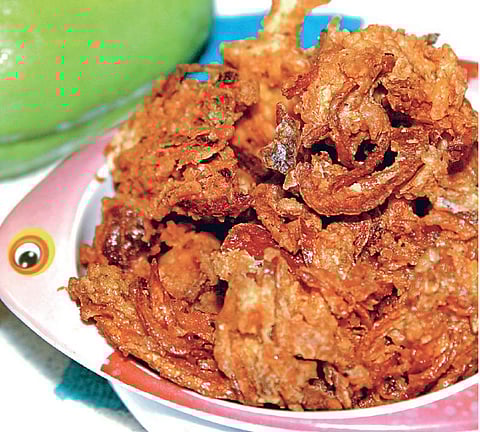 சௌசௌ பலகாரம்: பக்கோடா