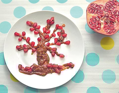 அலங்கரித்துச் சாப்பிடலாம்! - மாதுளை மரம்