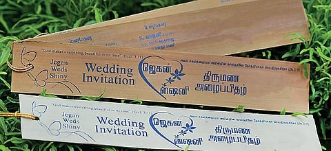 கற்பக தரு 34: பனையோலைத் திருமண அழைப்பிதழ்