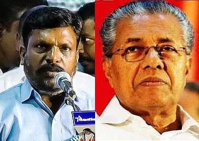 சபரிமலை பிரச்சினை;  கேரள முதல்வர் பினராயி விஜயனுக்குத் துணை நிற்போம்: திருமாவளவன்