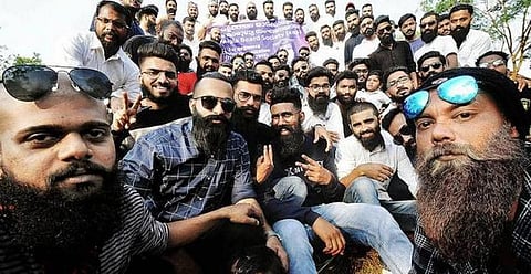 கேரளாவில் 100 இளைஞர்களை ஒன்றிணைத்த தாடி!- கொண்டாட்டம் தாண்டி சமூக சேவைக்கும் முக்கியத்துவம்