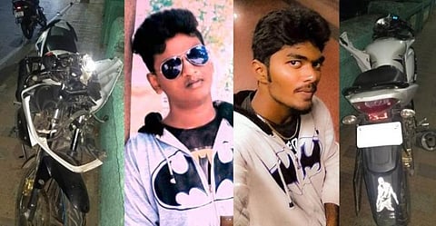 கட்டுப்பாட்டை இழந்ததால் விபத்து : சேத்துப்பட்டு பாலத்தில் மின் கம்பத்தில் பைக் மோதி 2 பேர் பலி